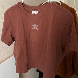 ADIDAS 2000 LUXE CROPPED TEE NWOT
